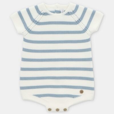 PELELE PUNTO RAYAS UNISEX CAPRI – RECIEN NACIDOS