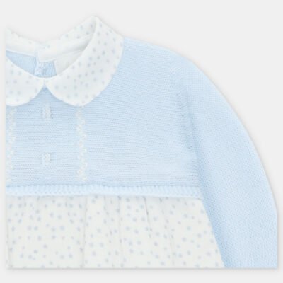 Pelele niño punto y tela Preston – HERMANOS CONJUNTADOS