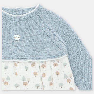 Pelele niño punto y tela Sheffield – HERMANOS CONJUNTADOS