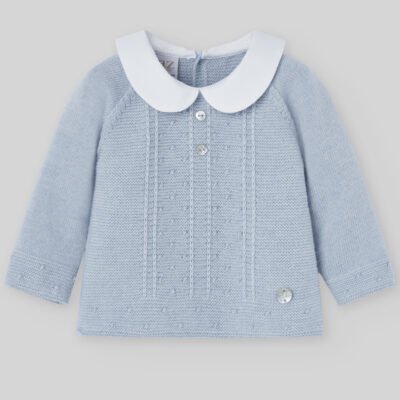 Conjunto niño manga larga cuello 3 piezas – Erizos – RECIÉN NACIDOS