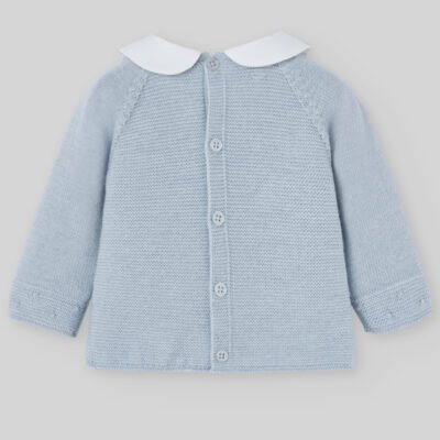 Conjunto niño manga larga cuello 3 piezas – Erizos – RECIÉN NACIDOS