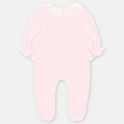 Pelele niña terciopelo largo Cotton Home – RECIEN NACIDOS