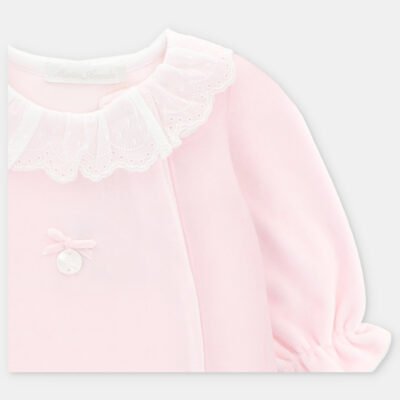 Pelele niña terciopelo largo Cotton Home – RECIEN NACIDOS
