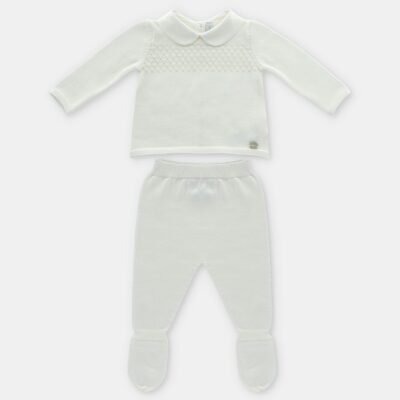 CONJ.(JU,PO) PUNTO UNISEX ALBI – RECIEN NACIDOS