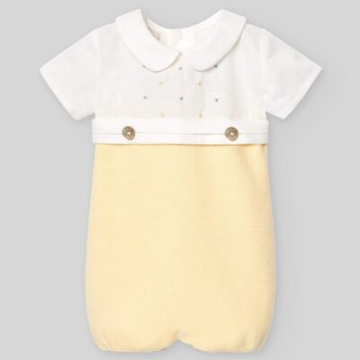 PELELE PTO/TELA CORTO NIÑO "BICO" – RECIEN NACIDOS