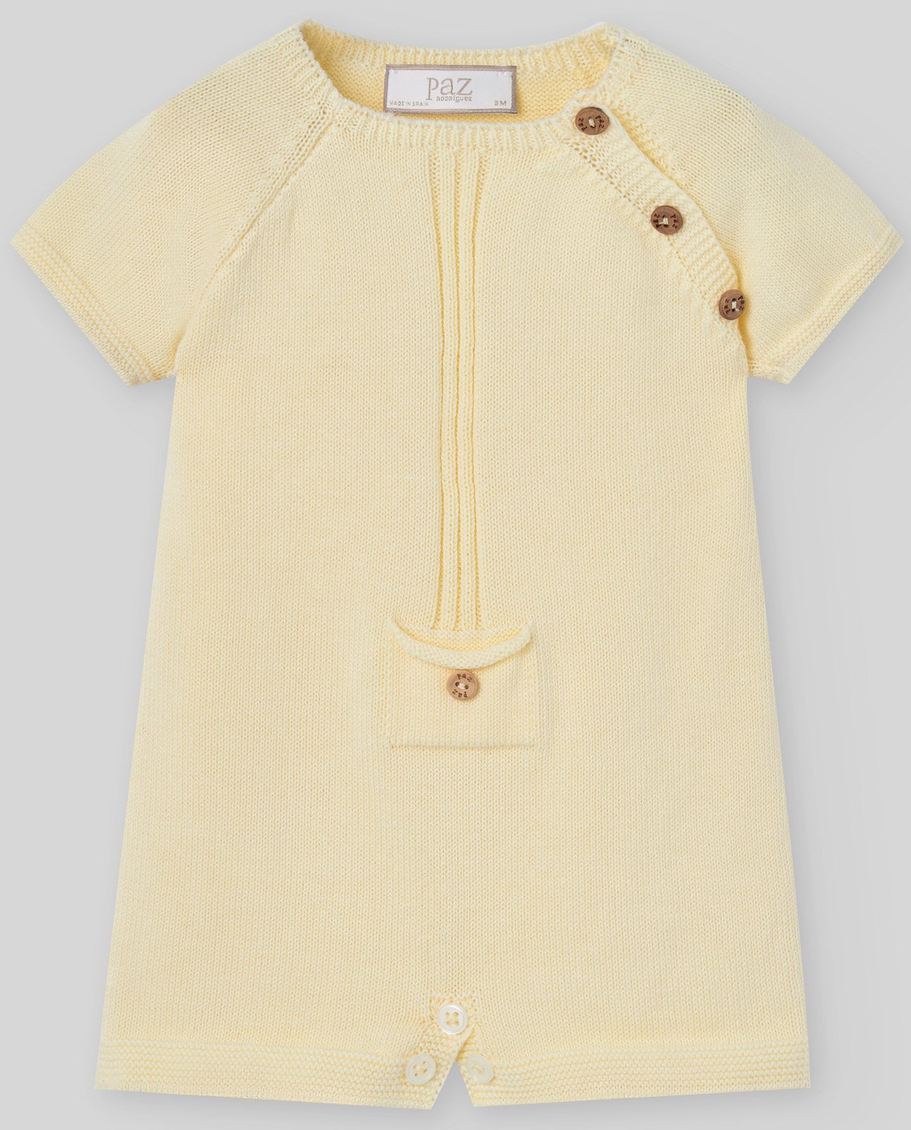 Pelele corto de punto «Regalo V26» – RECIEN NACIDOS