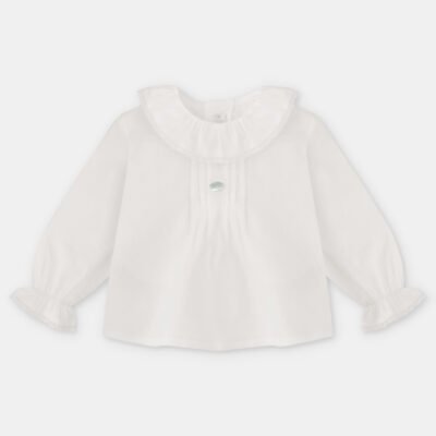 Blusa niña tela Cambridge – HERMANOS CONJUNTADOS