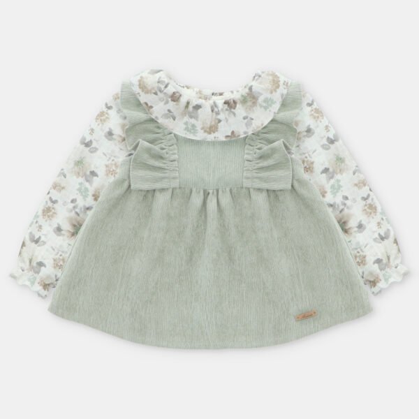 Conjunto niña tela York (blusa y peto) – HERMANOS CONJUNTADOS