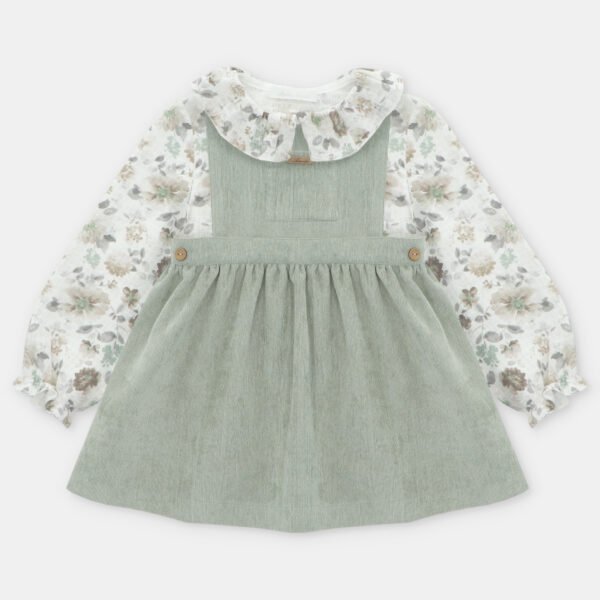 Conjunto niña tela York (blusa y peto) – HERMANOS CONJUNTADOS