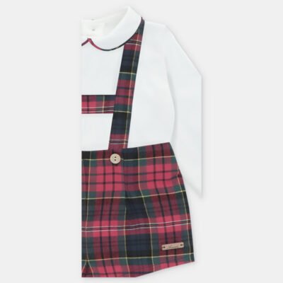 Conjunto niño cuadros Manchester (camisa y bombach – HERMANOS CONJUNTADOS