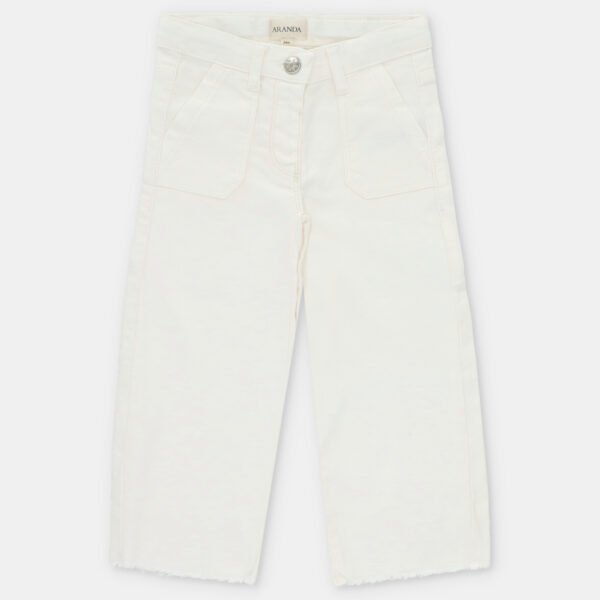 Pantalón largo niña sarga Leeds – HERMANOS CONJUNTADOS