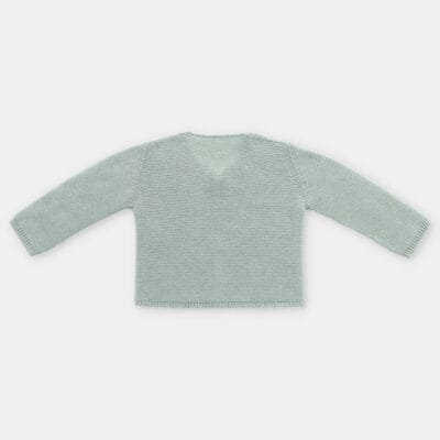 CÁRDIGAN PUNTO LARGO UNISEX LUCCA – RECIÉN NACIDOS