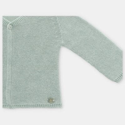 CÁRDIGAN PUNTO LARGO UNISEX LUCCA – RECIÉN NACIDOS