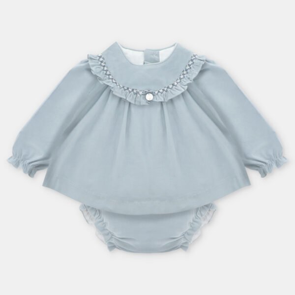 Conjunto niña tela Sheffield (vestido y braguita) – HERMANOS CONJUNTADOS