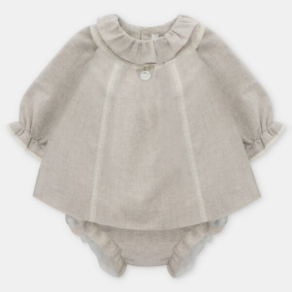Conjunto niña tela Newport (vestido y braguita) – HERMANOS CONJUNTADOS