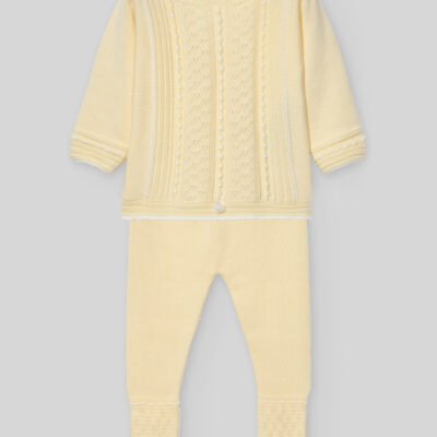 Conjunto Jubon + polaina «Albor» niño – HERMANOS CONJUNTADOS