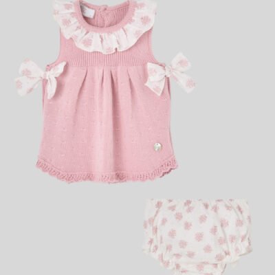 Conjunto Vestido corto + Braga «Mimosa» – HERMANOS CONJUNTADOS