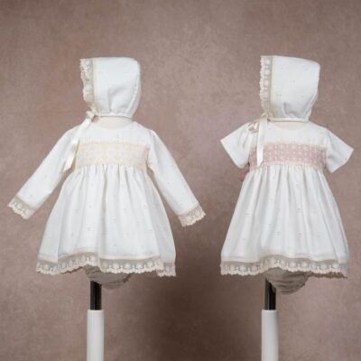 Jesusito Jacquard topos con capota. Manga larga – HERMANOS CONJUNTADOS