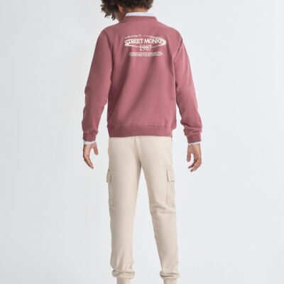 Sudadera niño detalle espalda – BEBÉ NIÑO