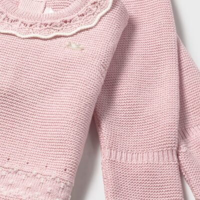 Conj. polaina y gorro tricot – RECIEN NACIDOS