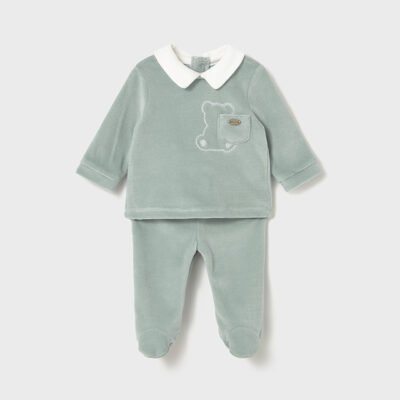 Conj. polaina tundosado cuello – RECIEN NACIDOS