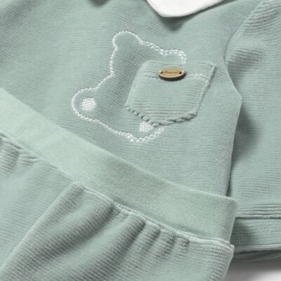 Conj. polaina tundosado cuello – RECIEN NACIDOS