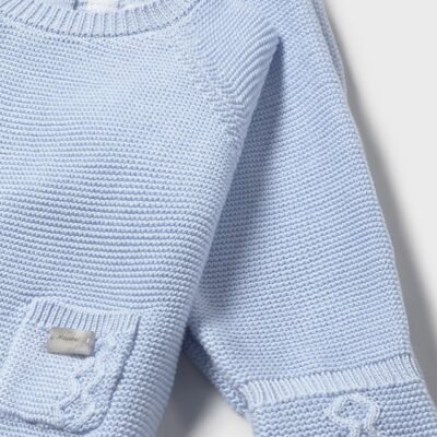 Conj. polaina y gorro tricot – RECIEN NACIDOS