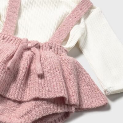Conj. tricot niña 3 piezas – RECIEN NACIDOS