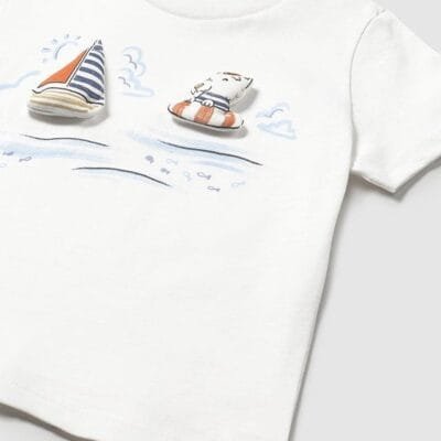 Camiseta m/c apliques – MARCAS