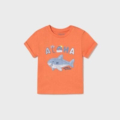 Camiseta m/c aplique – RECIEN NACIDOS