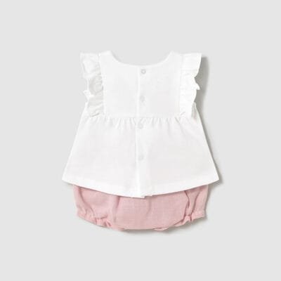 Conj. short tricot – RECIEN NACIDOS