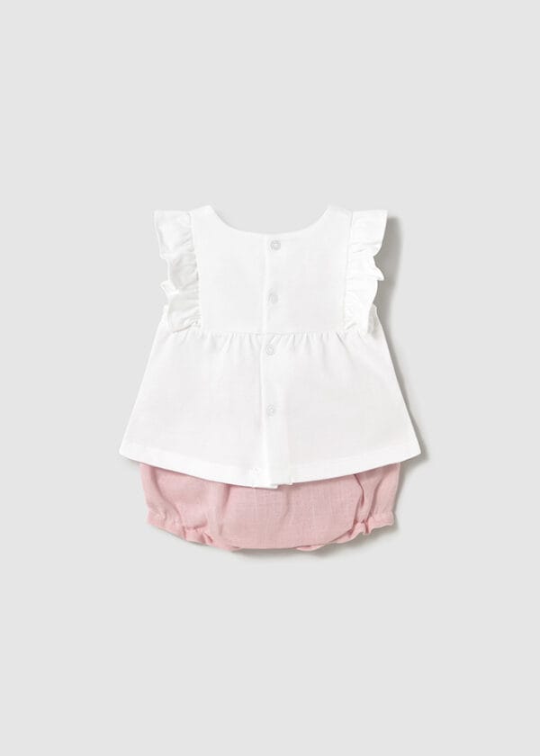 Conj. short tricot – RECIEN NACIDOS