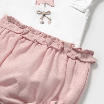 Conj. short tricot – RECIEN NACIDOS