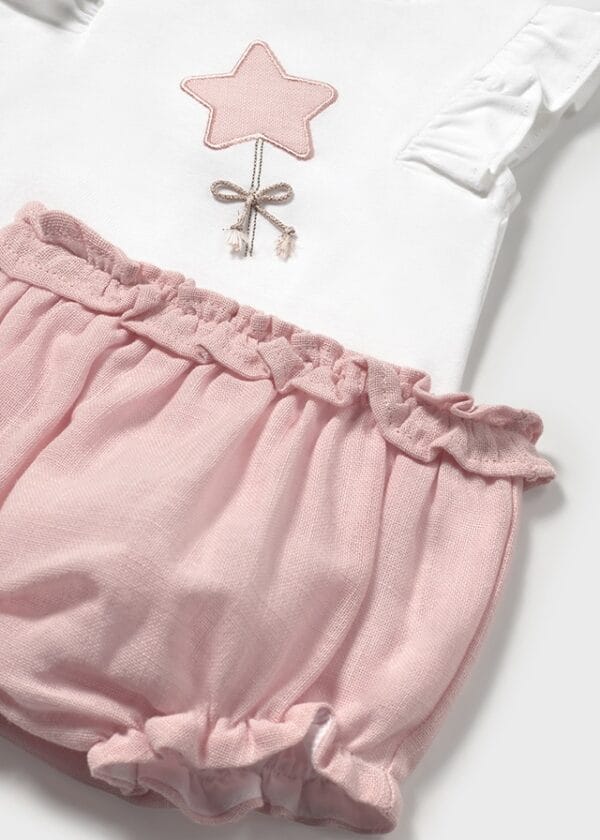 Conj. short tricot – RECIEN NACIDOS