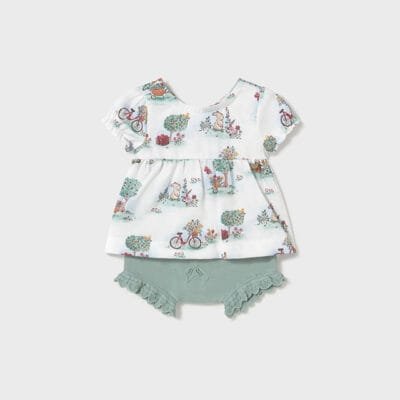 conjunto short punto – RECIEN NACIDOS