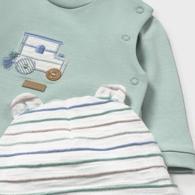 Conjunto polaina y gorro – RECIEN NACIDOS