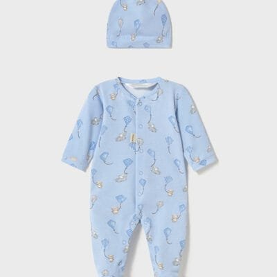 Pijama con gorro – RECIEN NACIDOS