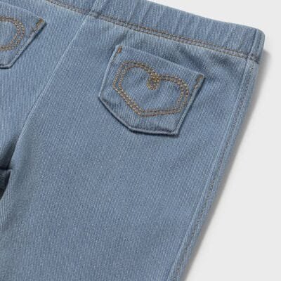 Leggings flared knitted denim – MARCAS