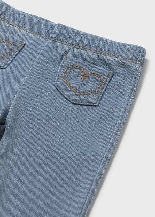Leggings flared knitted denim – MARCAS