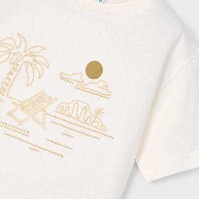 Camiseta m/c bordado – MARCAS