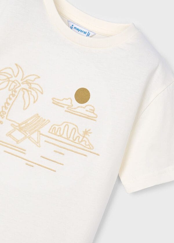 Camiseta m/c bordado – MARCAS