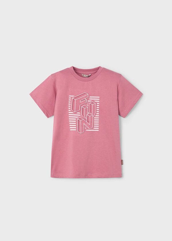 Camiseta m/c embossed "fun" – MARCAS
