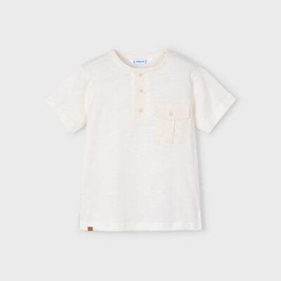 Camiseta m/c cuello panadero – MARCAS