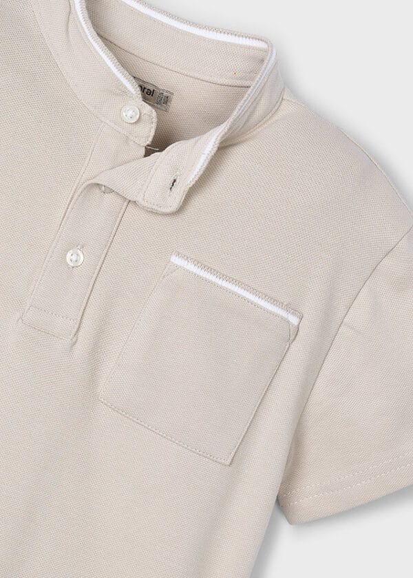 Polo m/c cuello mao – MARCAS