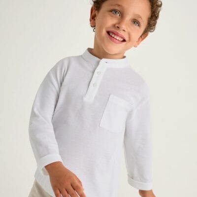 Polo m/l cuello mao – CAMISAS