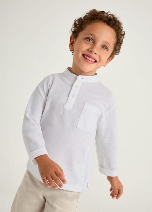 Polo m/l cuello mao – CAMISAS