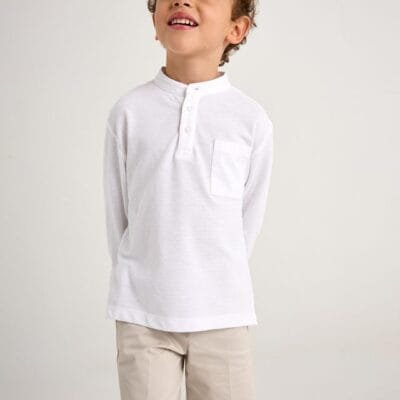 Polo m/l cuello mao – CAMISAS