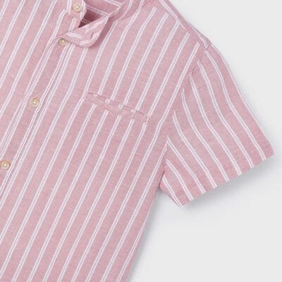 Camisa m/c cuello mao lino – CAMISAS