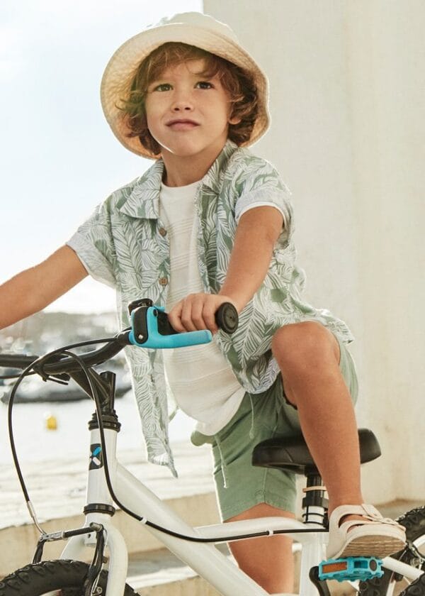Camisa m/c gasa estampada – CAMISAS