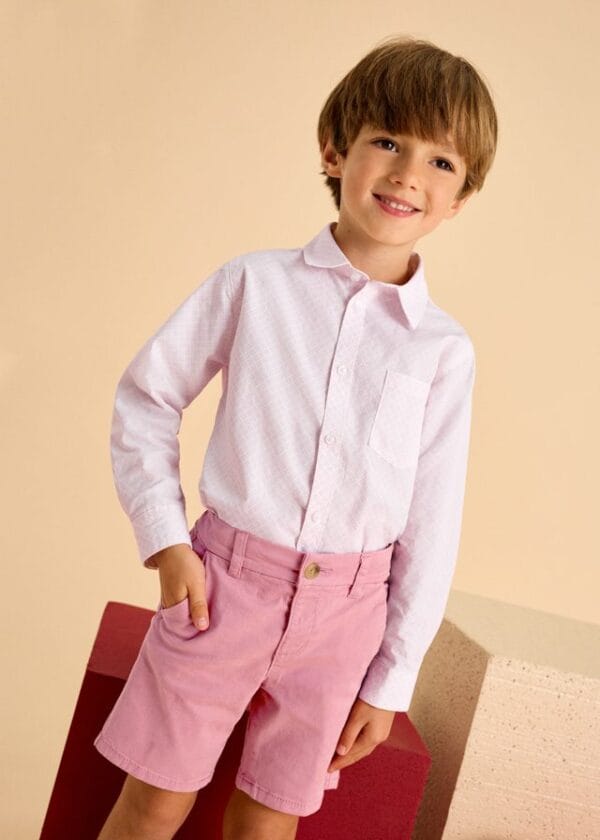 Camisa m/l estampada – CAMISAS